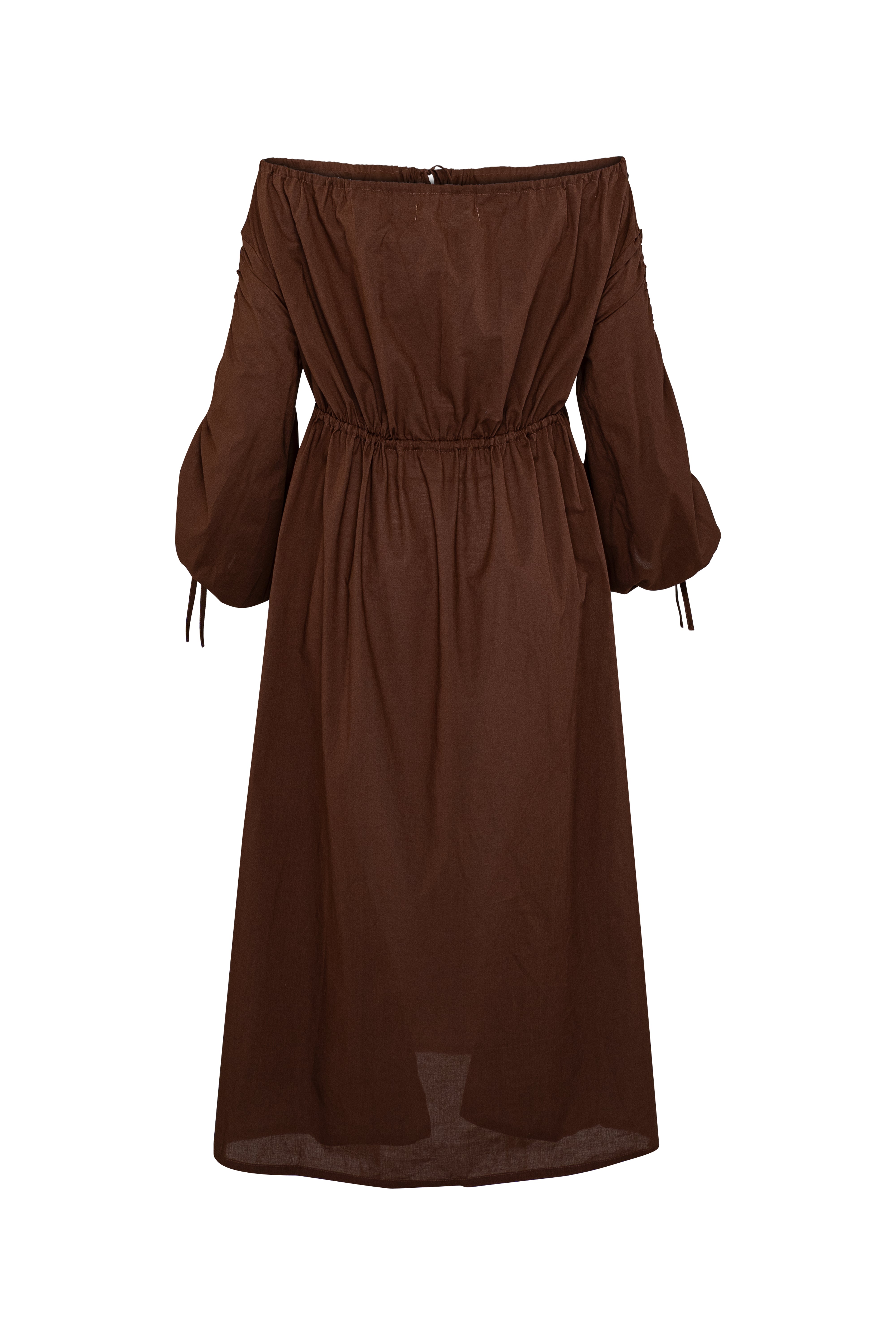 SALT AND SEA MAXI BEACH DRESS - CHOCOLATE