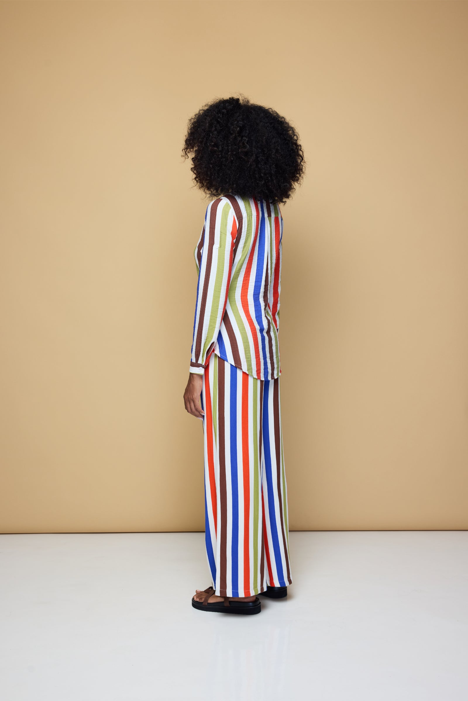 THE GROOVE FITTED SHIRT - COOLIO STRIPE