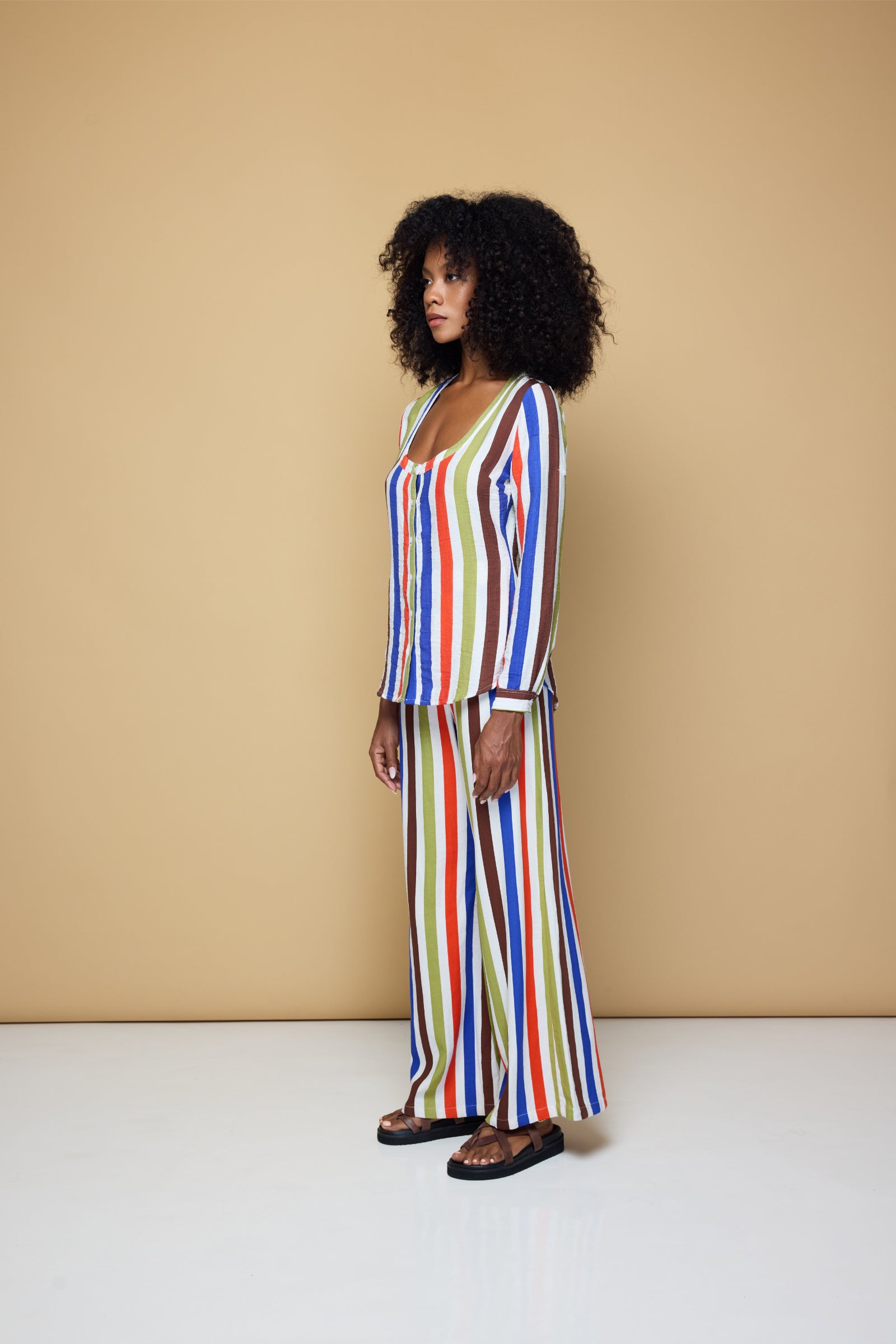 BOARDWALK PANTS ORIGINAL - COOLIO STRIPE