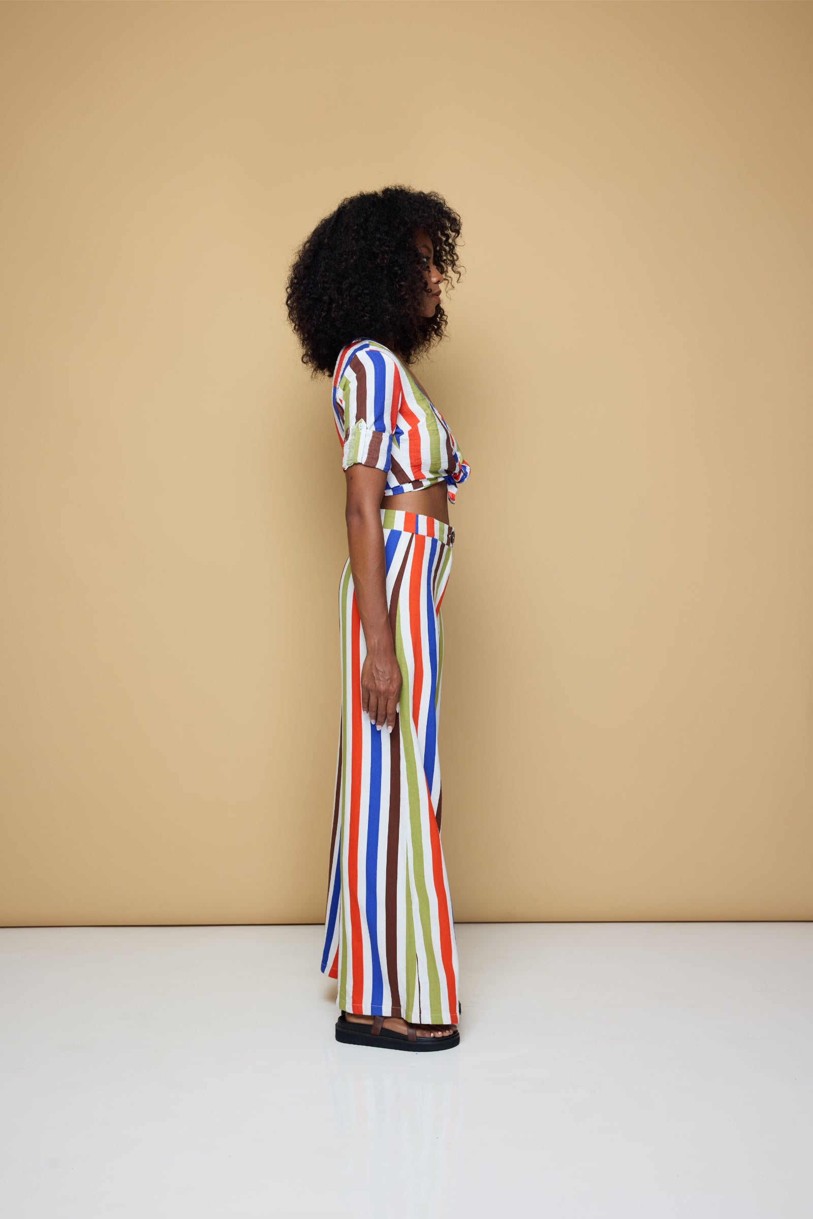 THE GROOVE FITTED SHIRT - COOLIO STRIPE