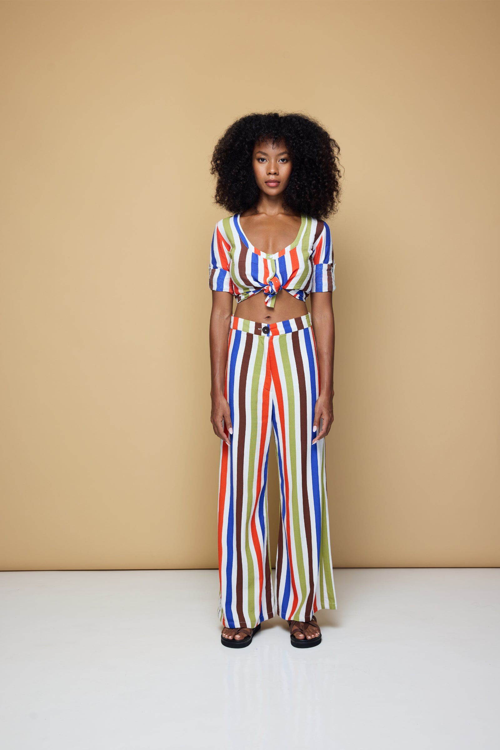 THE GROOVE FITTED SHIRT - COOLIO STRIPE