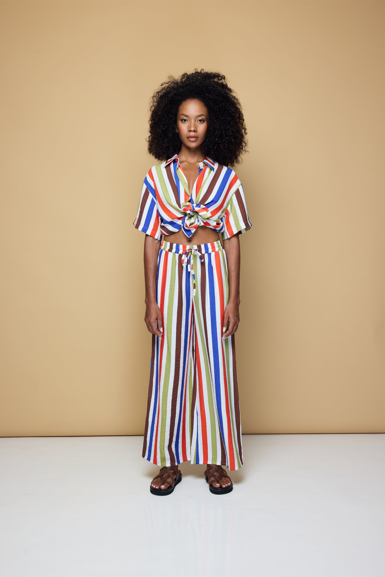 COOLIO STRIPE SHIRT - COOLIO STRIPE