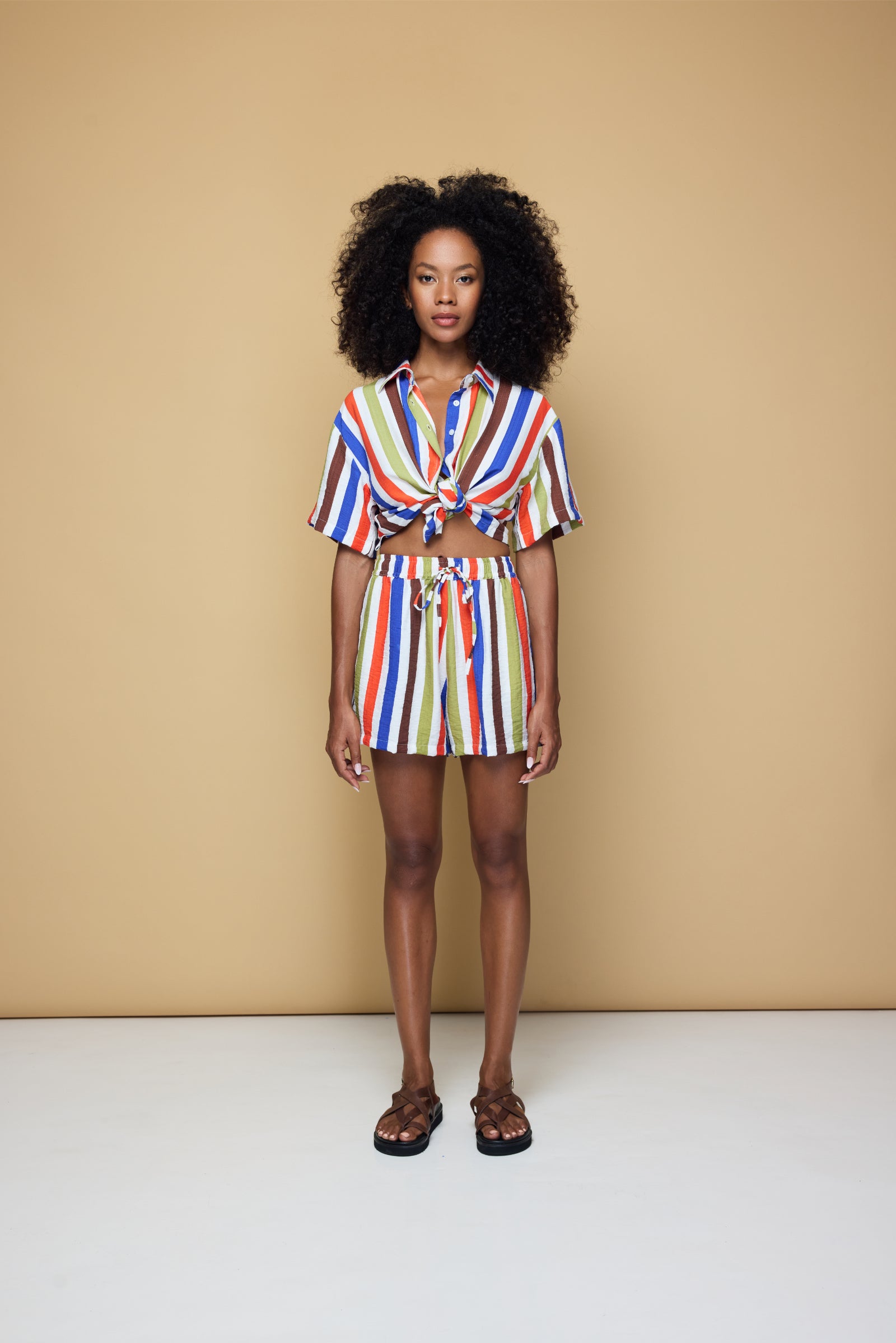 COOLIO STRIPE SHIRT - COOLIO STRIPE