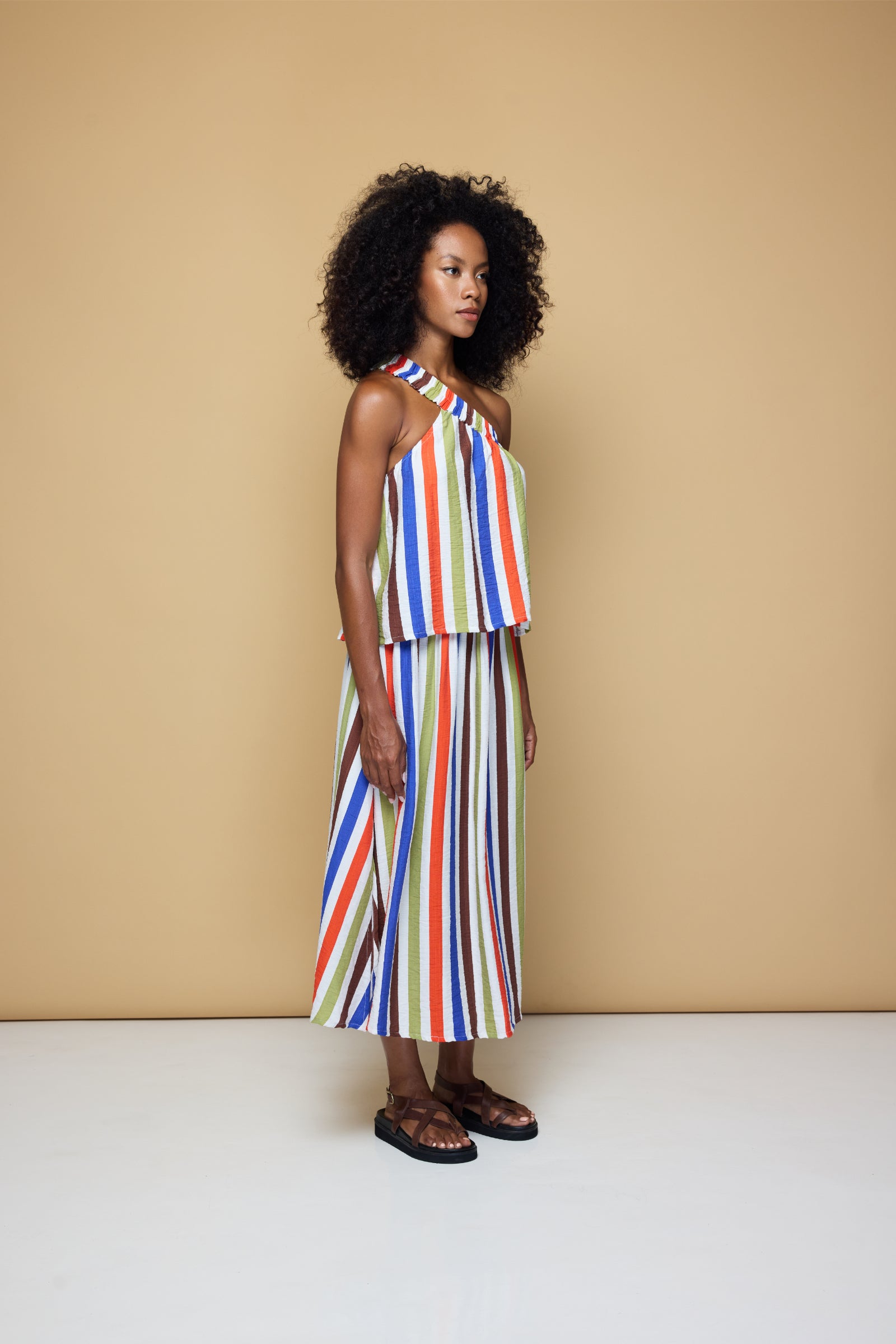 THE SUNNY SIDE UP SKIRT 2.0 - COOLIO STRIPE