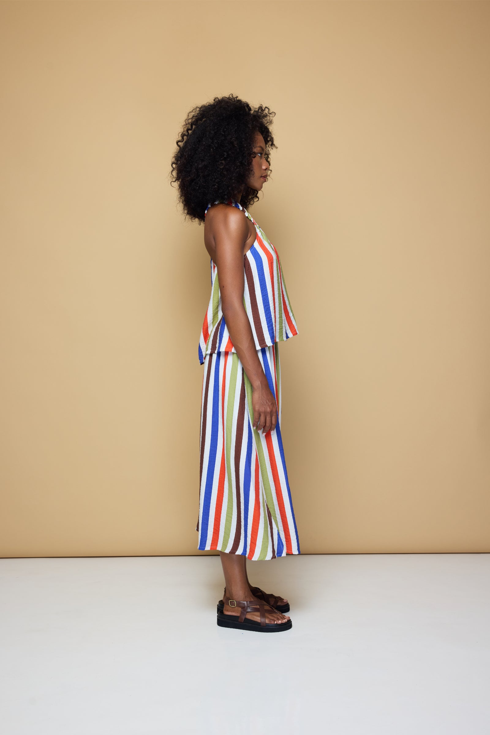 THE SUNNY SIDE UP SKIRT 2.0 - COOLIO STRIPE