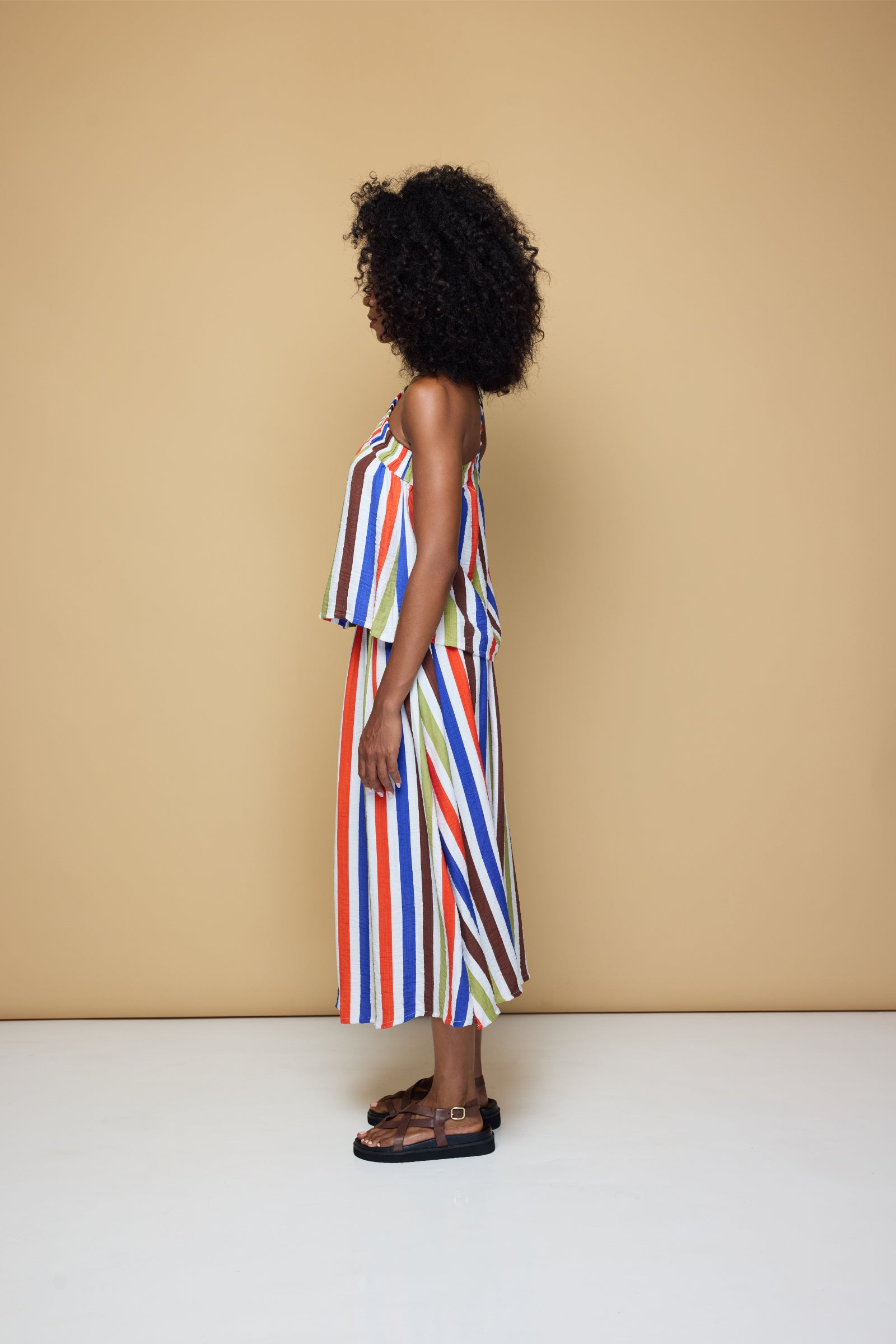 THE SUNNY SIDE UP SKIRT 2.0 - COOLIO STRIPE