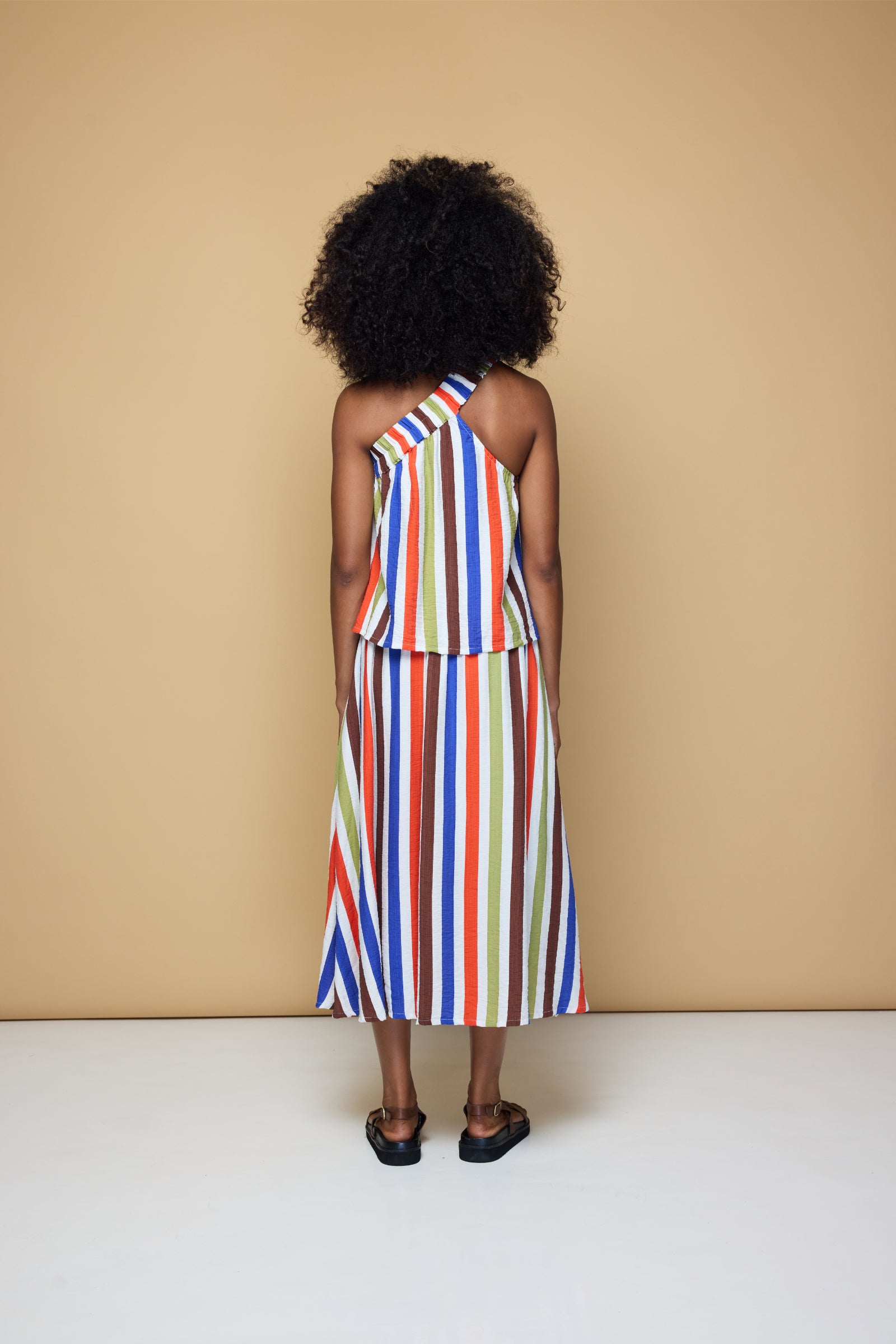 THE SUNNY SIDE UP SKIRT 2.0 - COOLIO STRIPE