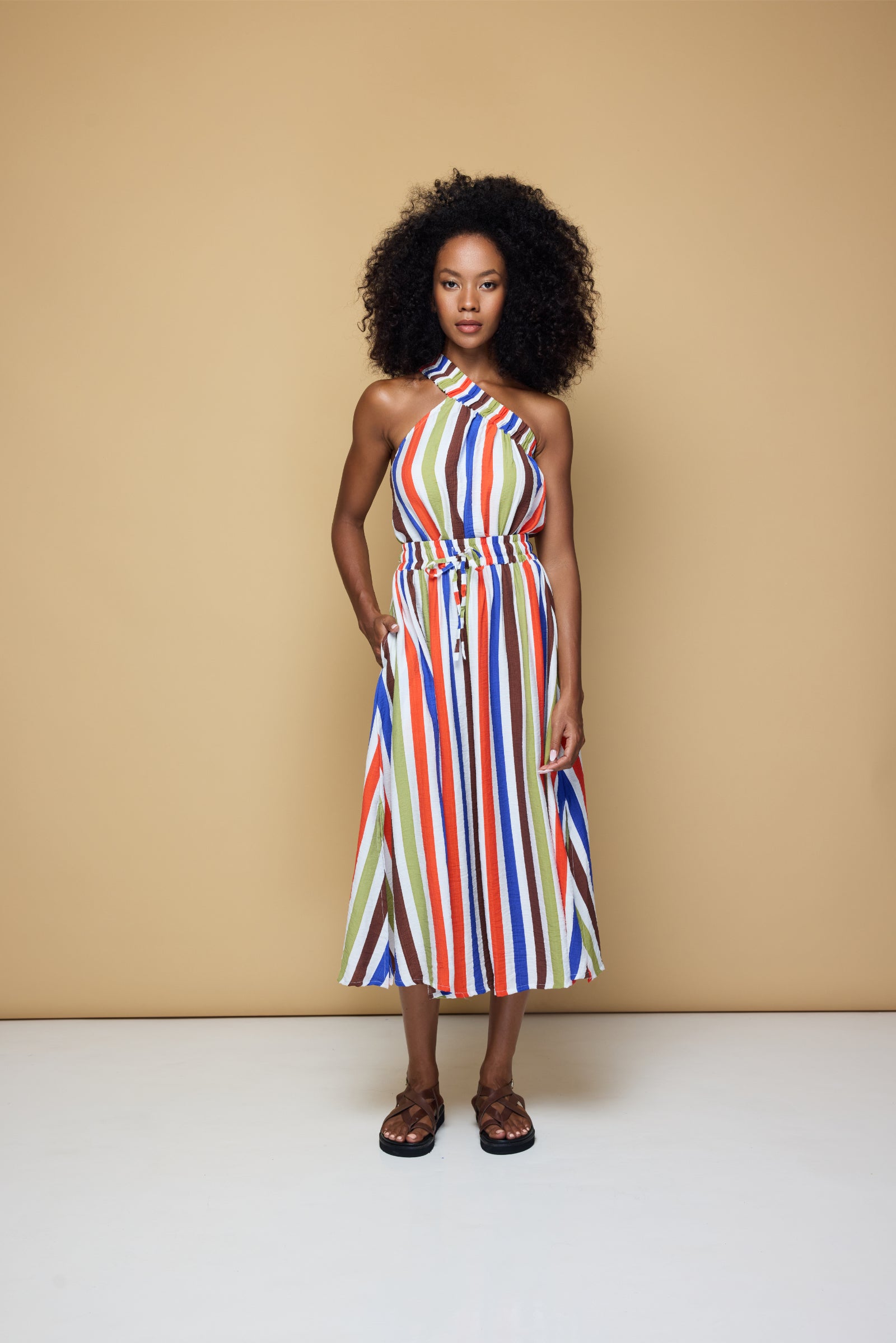 THE SUNNY SIDE UP SKIRT 2.0 - COOLIO STRIPE