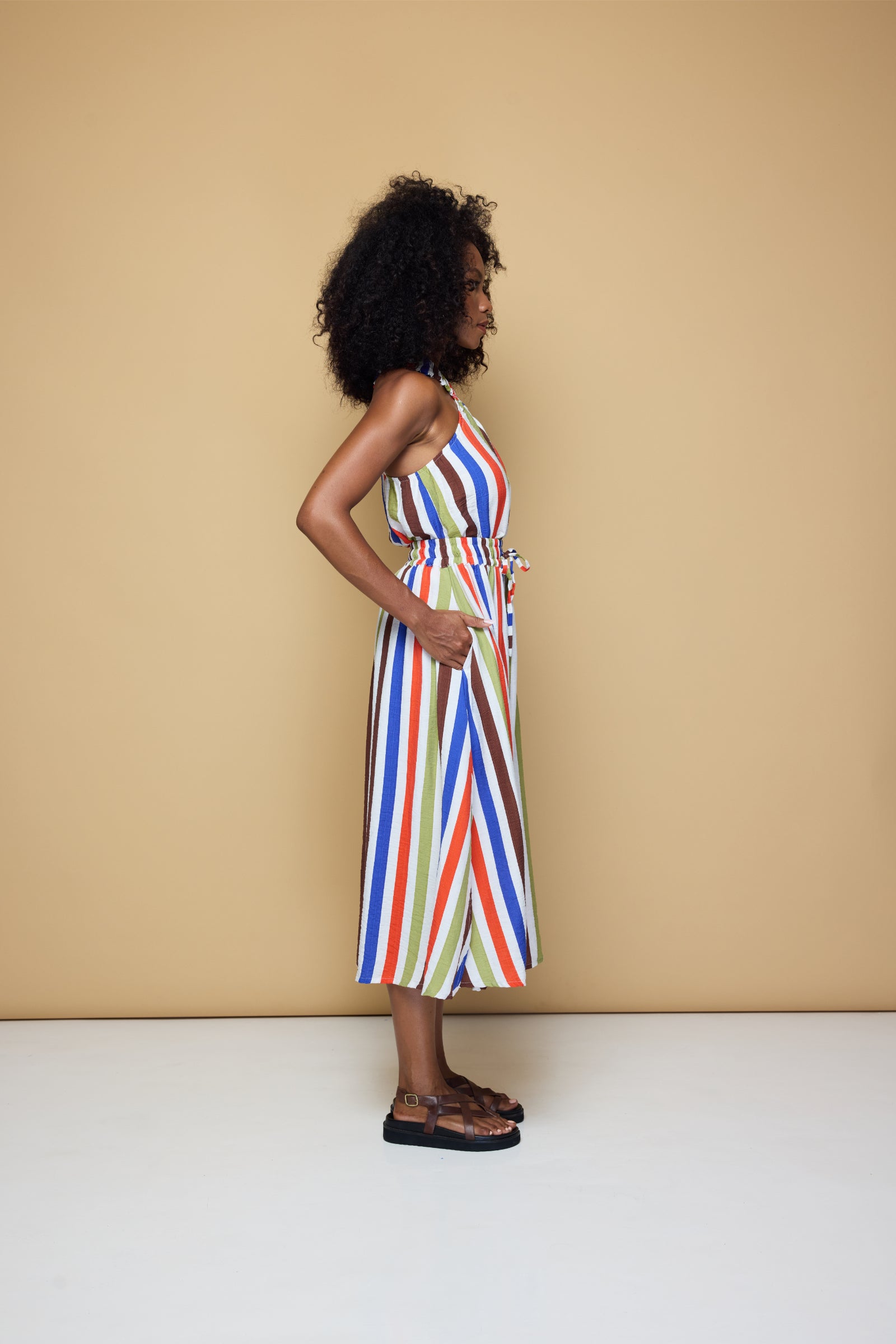 THE SUNNY SIDE UP SKIRT 2.0 - COOLIO STRIPE