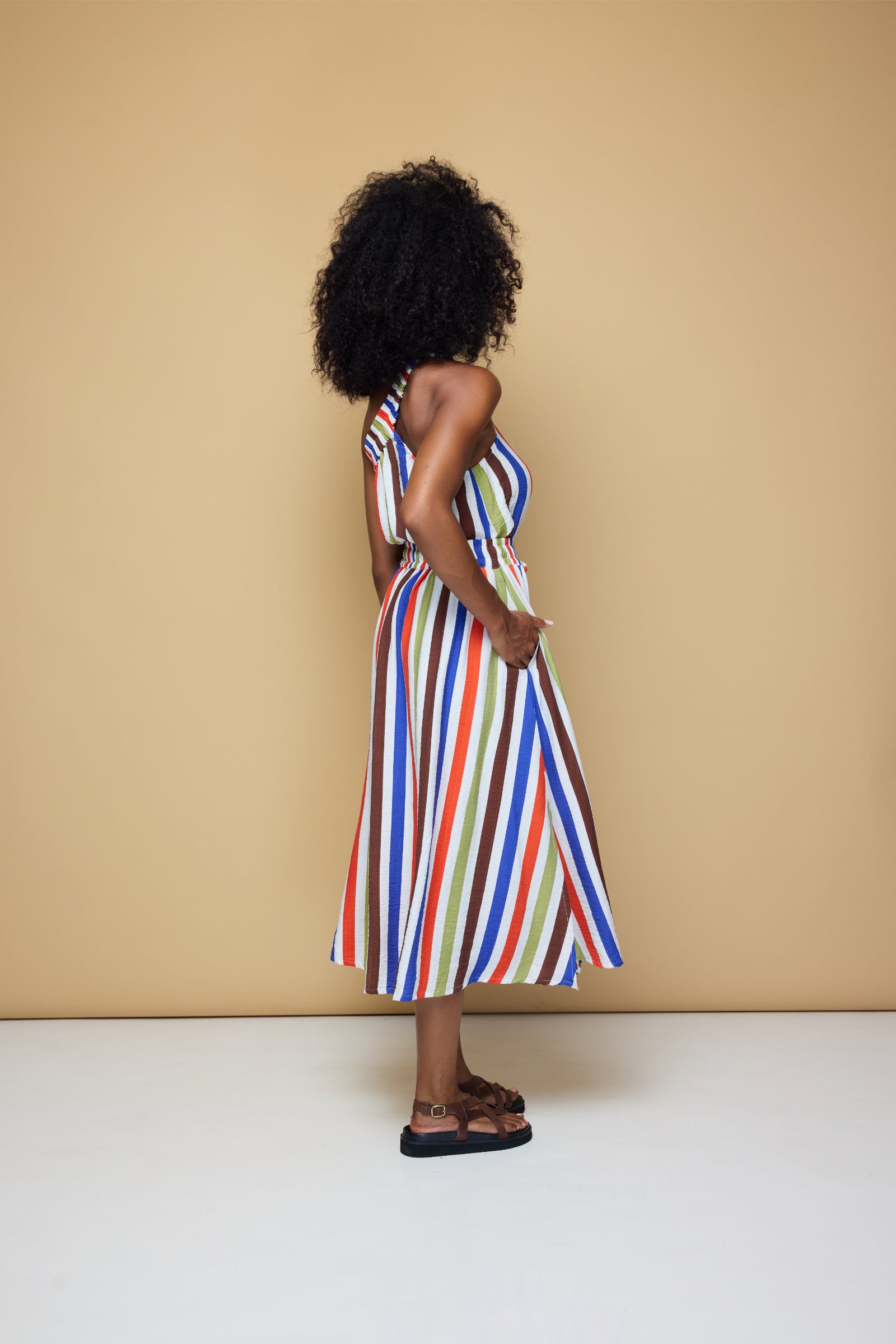 THE SUNNY SIDE UP SKIRT 2.0 - COOLIO STRIPE