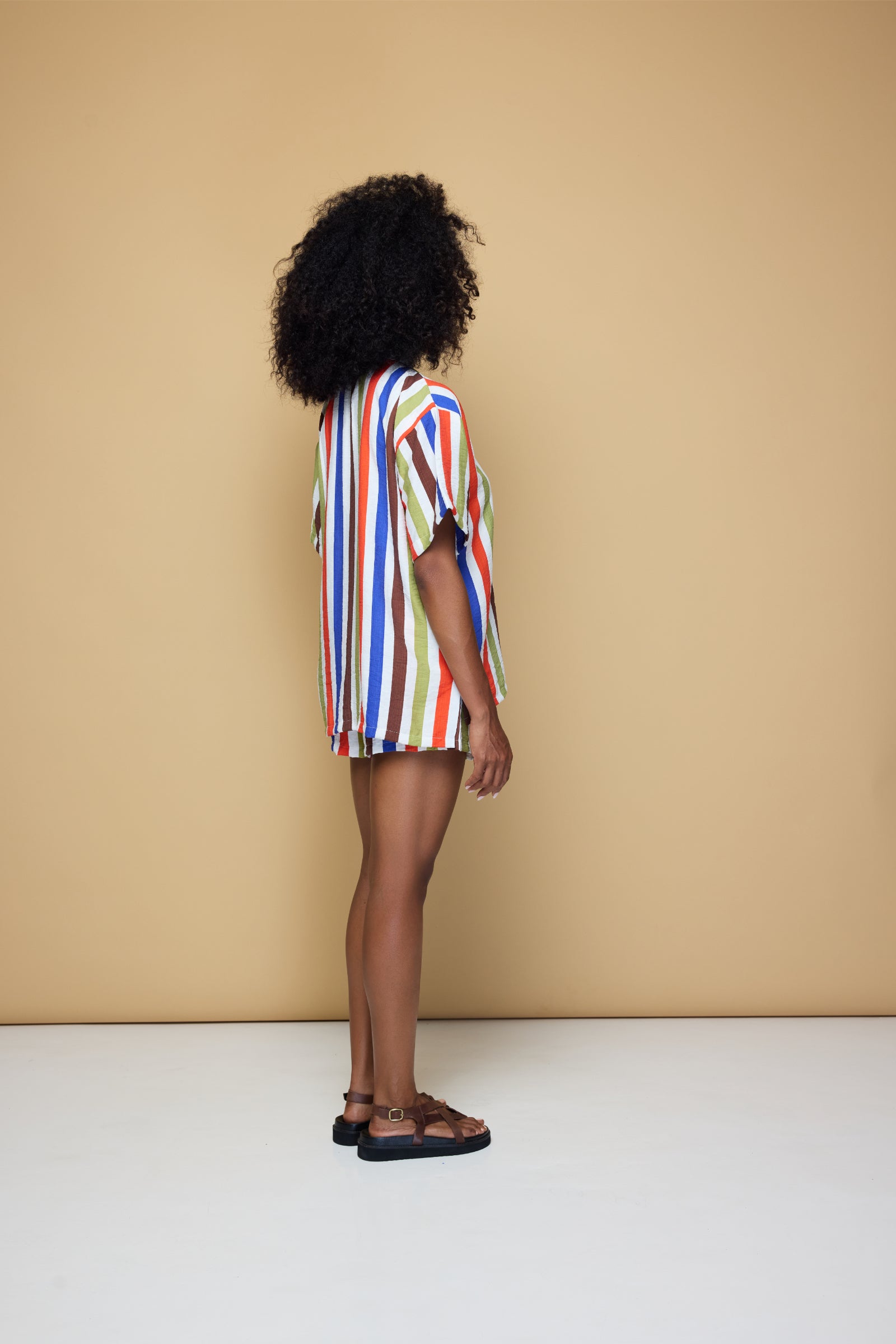 COOLIO STRIPE SHIRT - COOLIO STRIPE