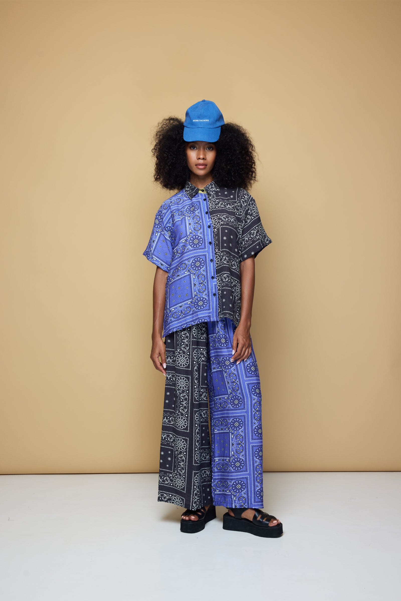 MUM THE WORD CAP - BLUE