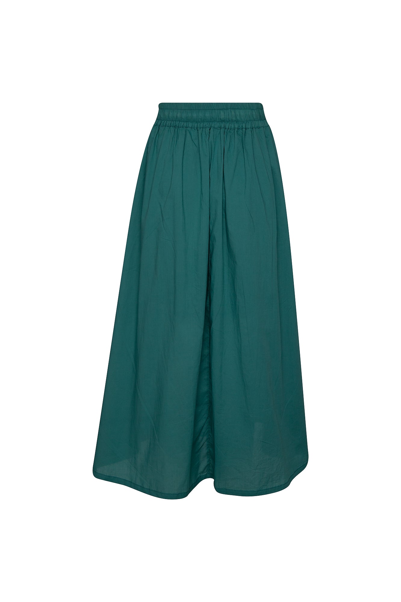THE TULIE DRAWSTRING SKIRT - DUSTY GREEN