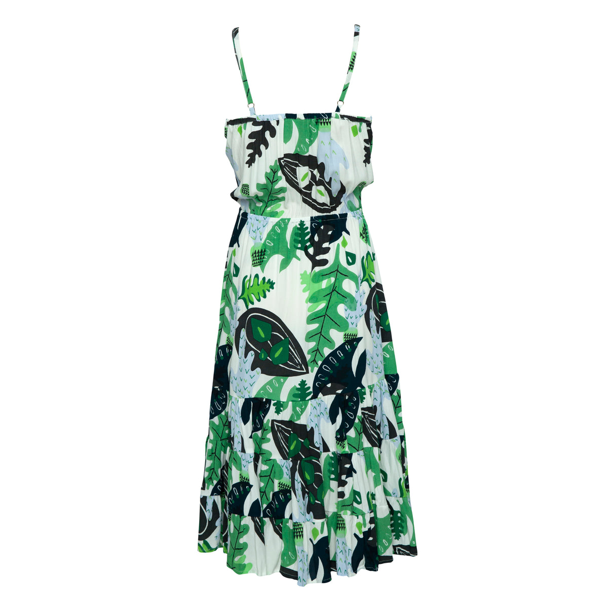 THE GEORGIA ORIGINAL BEACH DRESS - Cactus Green